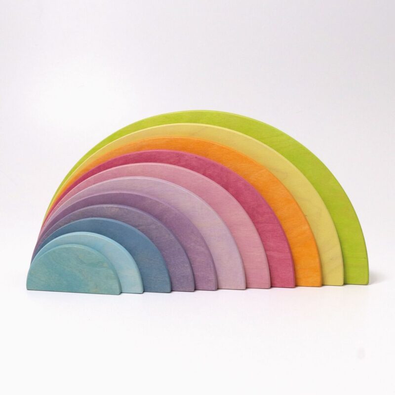 Rainbow disk pastel